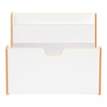 Ραφιέρα Crane pakoworld λευκό mdf 57x34x55εκ