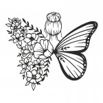 Διακοσμητικό τοίχου Terfia pakooworld μαύρο μεταλλικό 60x1,5x60εκ