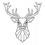 Διακοσμητικό τοίχου Stagio pakooworld μαύρο μεταλλικό 40x1,5x40εκ