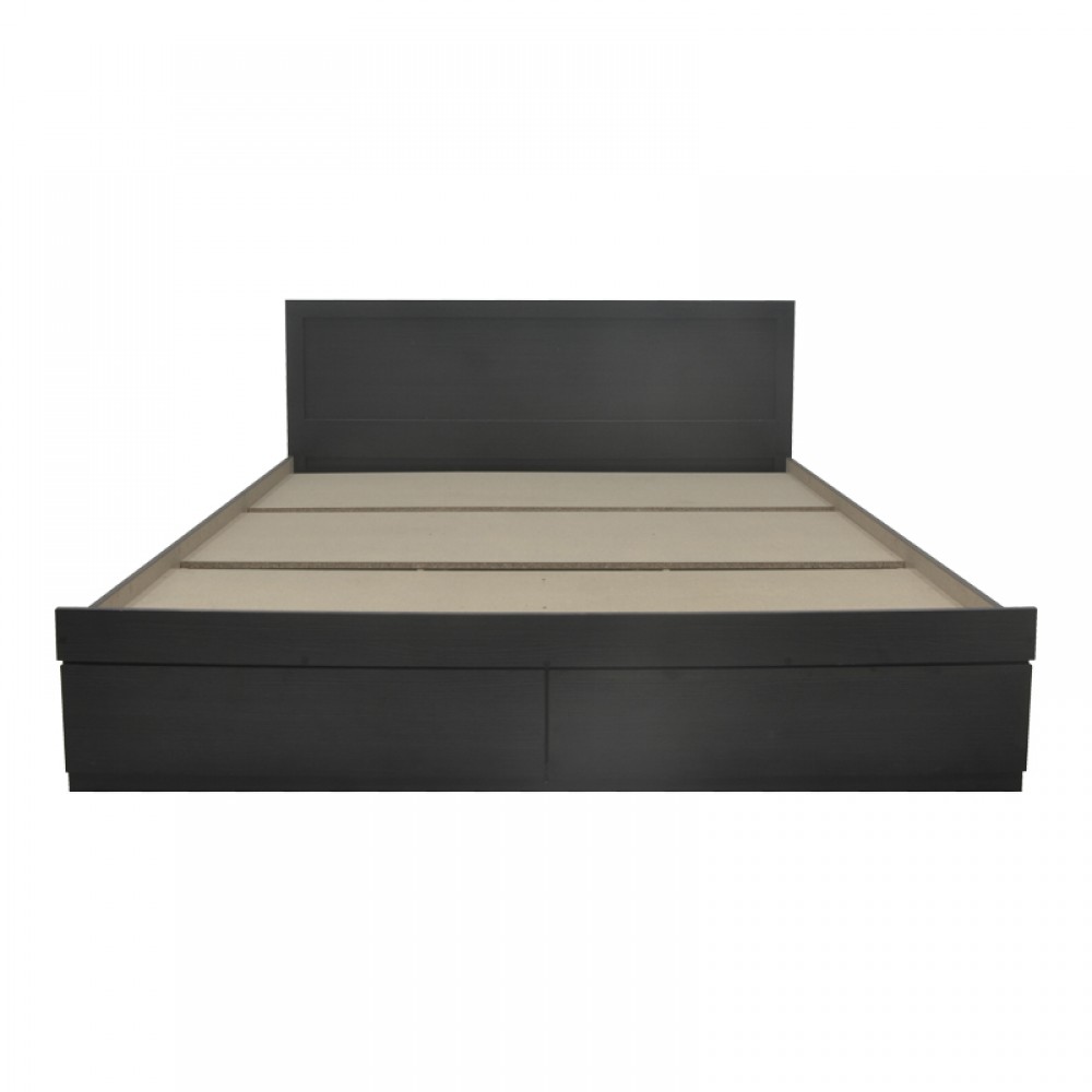 Κρεβάτι Olympus pakoworld με συρτάρι σε wenge απόχρωση 100x200εκ