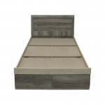 Κρεβάτι μονό Olympus pakoworld με συρτάρι castillo toro 100x200εκ