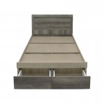 Κρεβάτι μονό Olympus pakoworld με συρτάρι castillo toro 100x200εκ