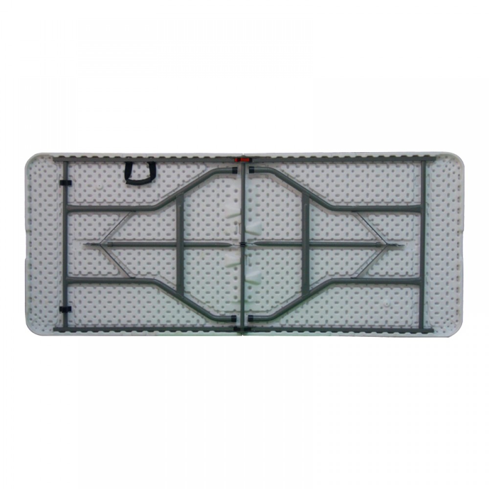 Τραπέζι catering-συνεδρίου Nedio pakoworld πτυσσόμενο-βαλίτσα λευκό 180x70x74εκ