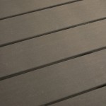 Τραπέζι Appa pakoworld αλουμίνιο και plywood σε ανθρακί απόχρωση Φ120x74εκ