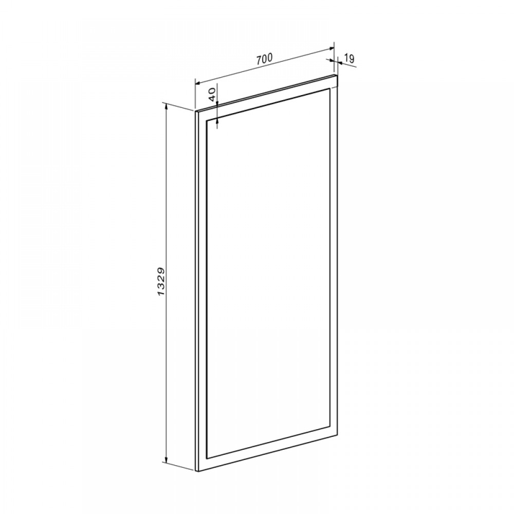 Έπιπλο εισόδου Ansia pakoworld καρυδί oak 210x44,7x175εκ
