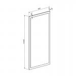 Έπιπλο εισόδου Ansia pakoworld καρυδί oak 210x44,7x175εκ