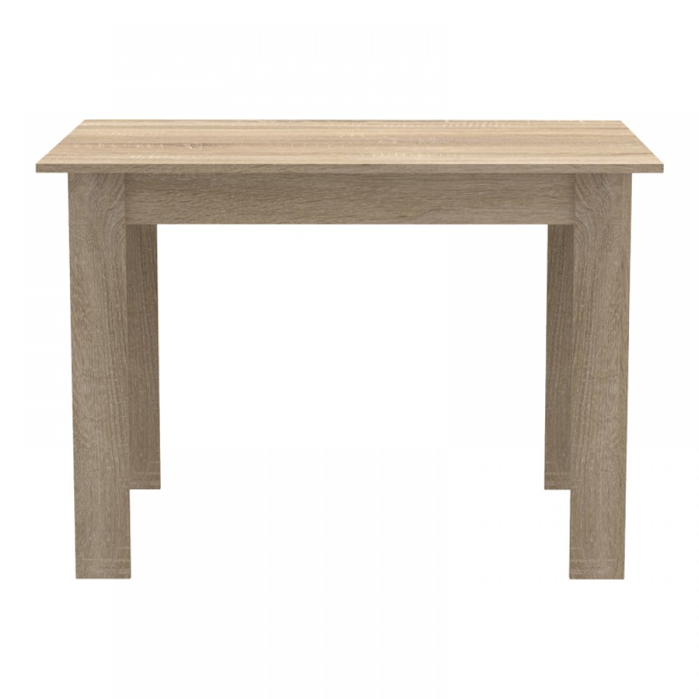 Τραπεζαρία Manka-Bella pakoworld σετ 5τεμ σε sonoma απόχρωση 110x80x70εκ