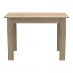 Τραπεζαρία Manka-Bella pakoworld σετ 5τεμ σε sonoma απόχρωση 110x80x70εκ