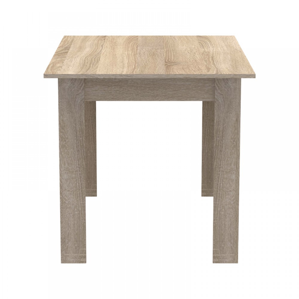 Τραπεζαρία Manka-Bella pakoworld σετ 5τεμ σε sonoma απόχρωση 110x80x70εκ