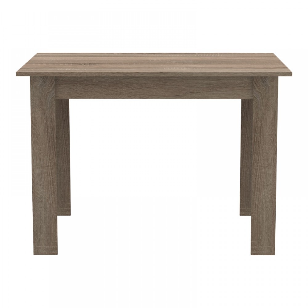 Τραπεζαρία Manka-Bella pakoworld σετ 5τεμ σε sonoma truffle απόχρωση 110x80x70εκ