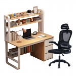 Φοιτητικό πακέτο επίπλων γραφείου Level pakoworld σετ 2τεμ