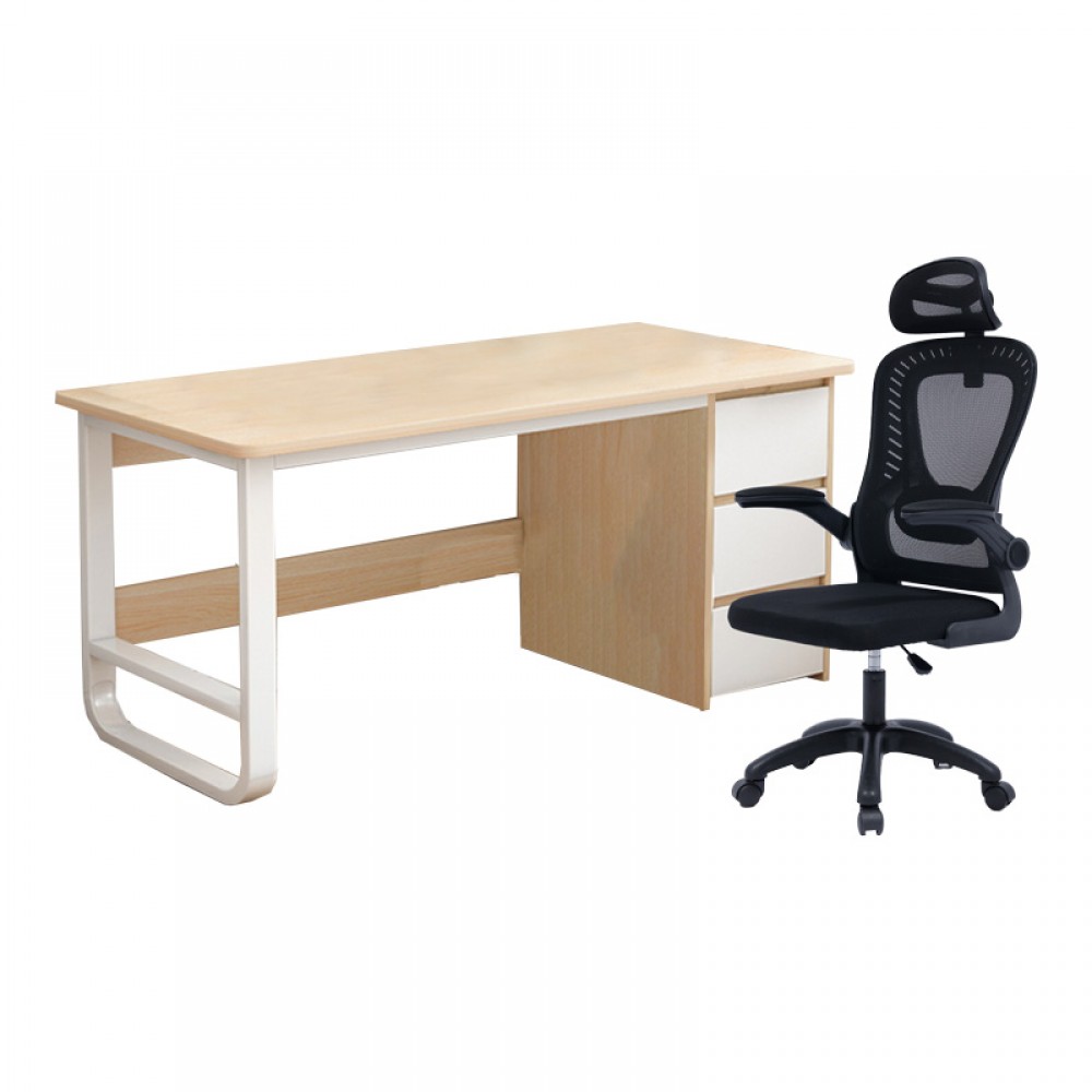 Φοιτητικό πακέτο επίπλων γραφείου Scope pakoworld σετ 2τεμ