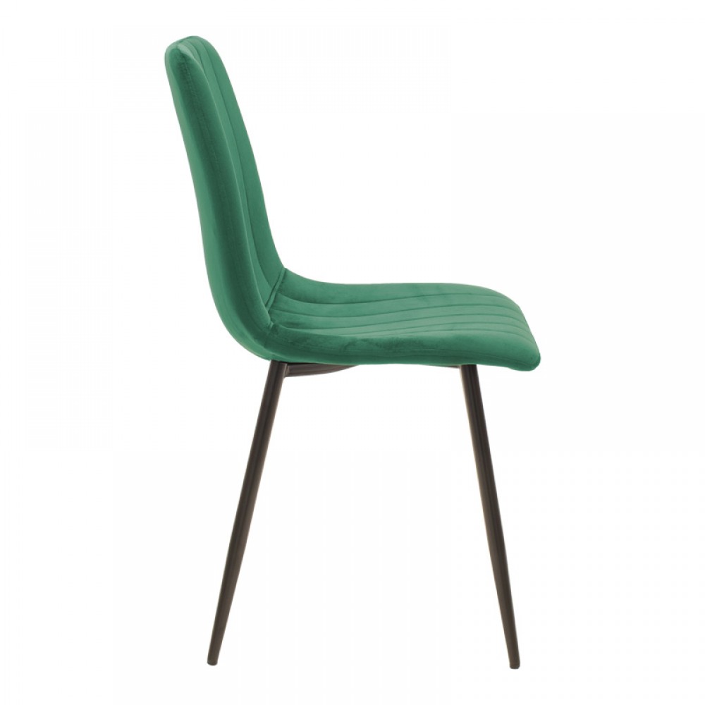 Τραπεζαρία Balou-Noor pakoworld σετ 5τεμ MDF μαύρο-κυπαρισσι Φ120x73εκ