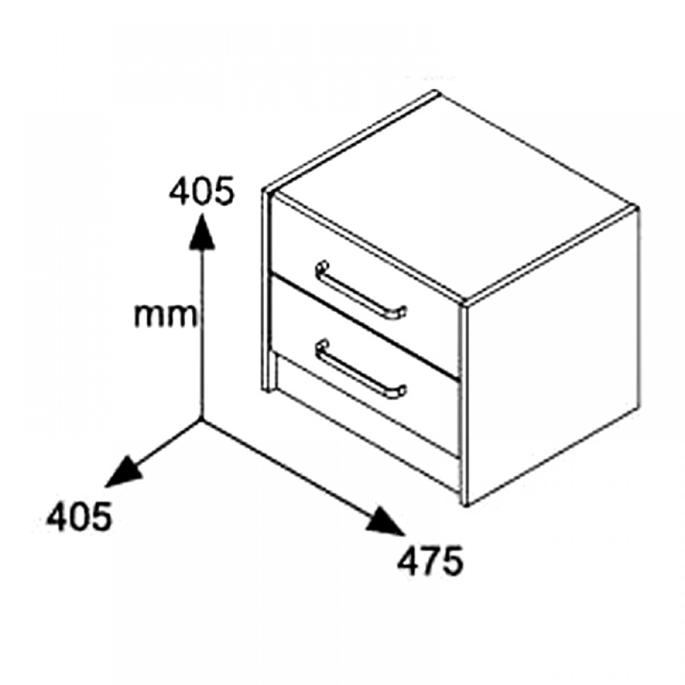 Σετ Κρεβατοκάμαρας Olympus Castillo Toro με Κρεβάτι 160x200εκ Σετ 3τεμ