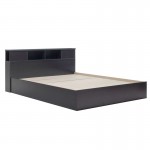 Κρεβάτι με στρώμα Olympus-Dreamer pakoworld wenge 160x200εκ