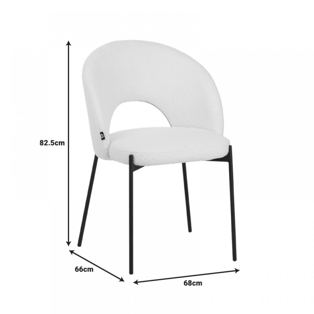 Τραπεζαρία με Καρέκλες Masebo Λευκό και Τραπέζι Ezali Μαύρο 140x80x75εκ Σετ 5τεμ