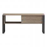Φοιτητικό πακέτο επίπλων σαλονιού Glide pakoworld σετ 2τεμ