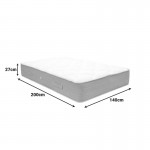 Στρώμα Sleepy pakoworld bonnel spring διπλής όψης 27cm 140x200εκ