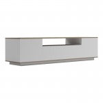 Έπιπλο τηλεόρασης Winey pakoworld σε sonoma-λευκή απόχρωση 180x44.5x44.5εκ