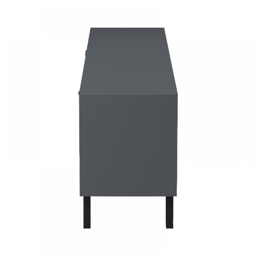 Έπιπλο τηλεόρασης Tuscany pakoworld sonoma-ανθρακί 180x41x51εκ