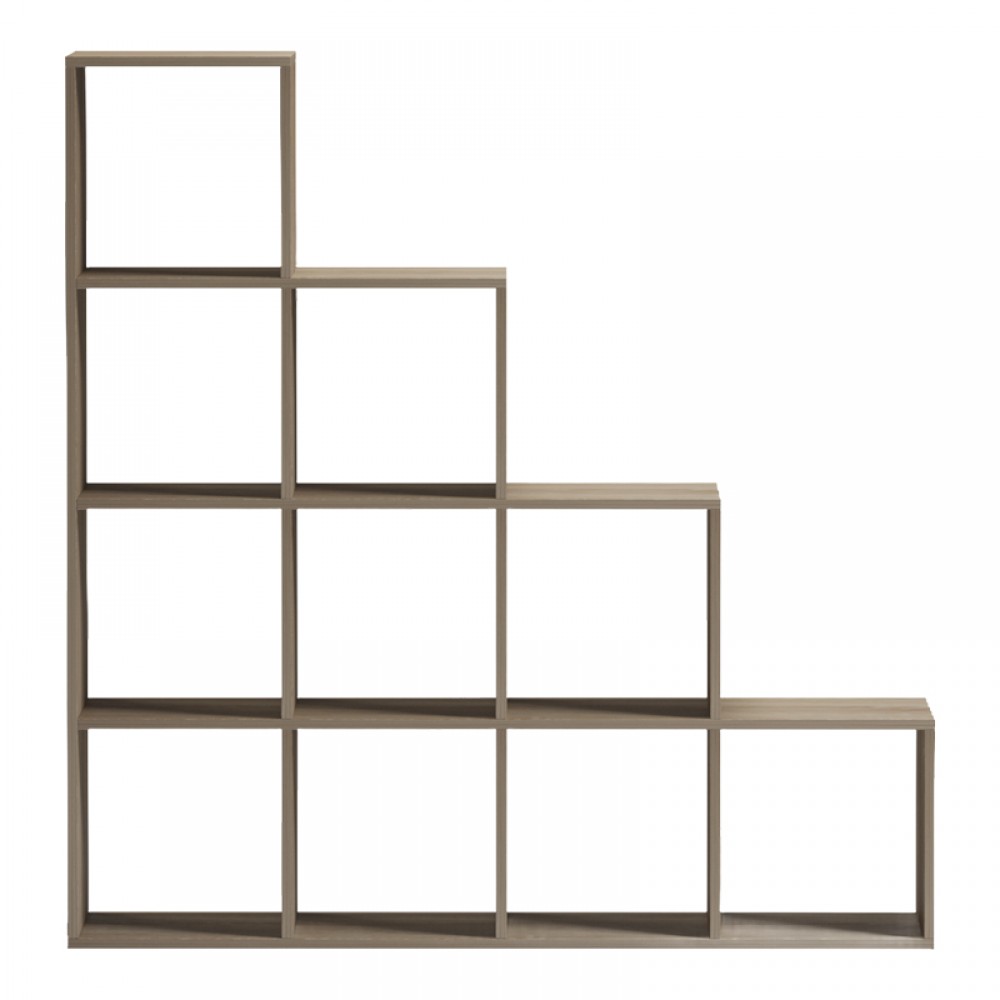 Βιβλιοθήκη Scala pakoworld sonoma 129.5x29x129.5εκ