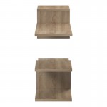 Ραφιέρα τοίχου Galler pakoworld sonoma 79x19.5x18εκ