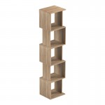 Βιβλιοθήκη Cubik pakoworld sonoma 35x30x161εκ