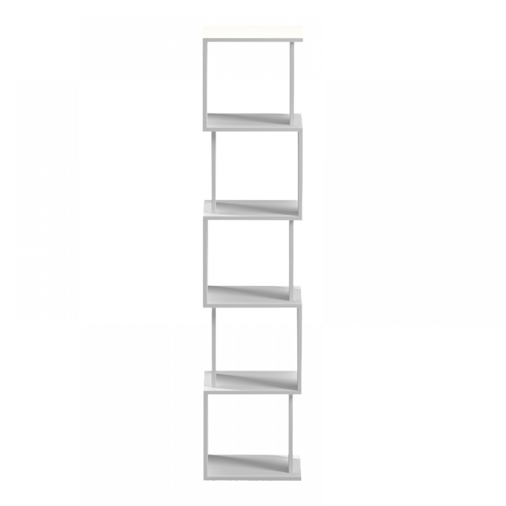 Βιβλιοθήκη Cubik pakoworld λευκό 35x30x161εκ
