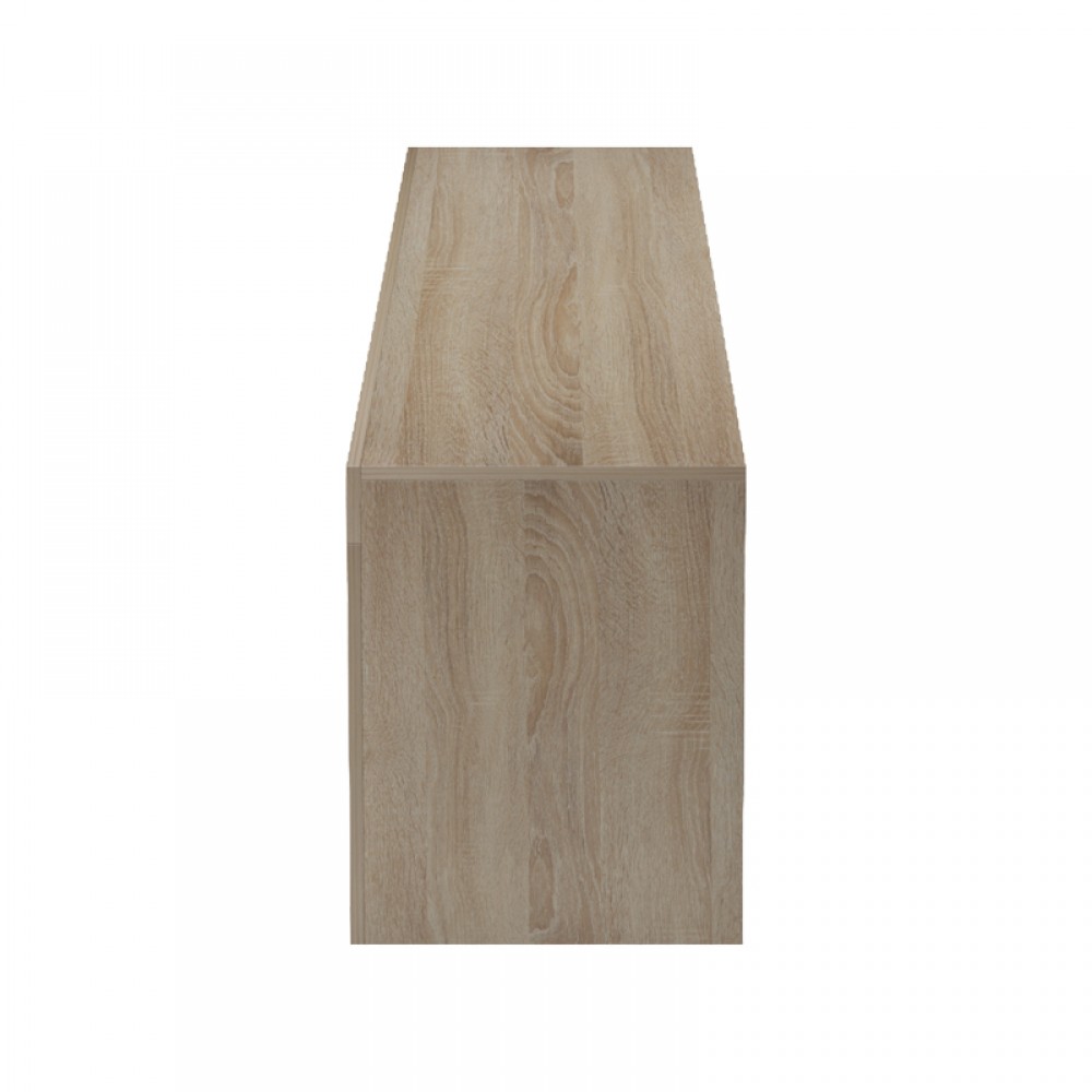 Έπιπλο τηλεόρασης Liner pakoworld sonoma-λευκό 210x40x50εκ