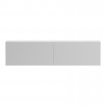 Έπιπλο τηλεόρασης επιτοίχιο με Led Rival pakoworld λευκό 120x35x30εκ