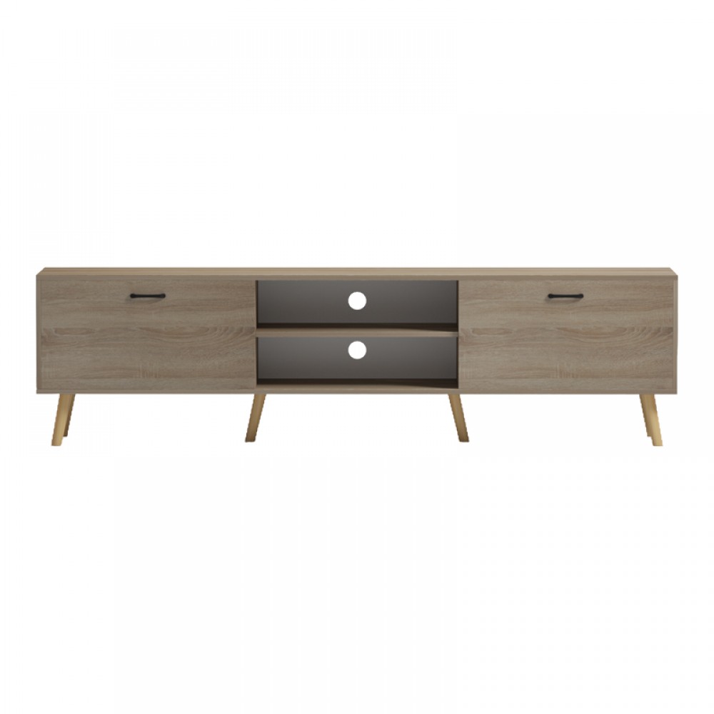 Έπιπλο τηλεόρασης Gorna pakoworld sonoma 180x35x48.6εκ