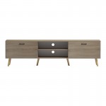 Έπιπλο τηλεόρασης Gorna pakoworld sonoma 180x35x48.6εκ