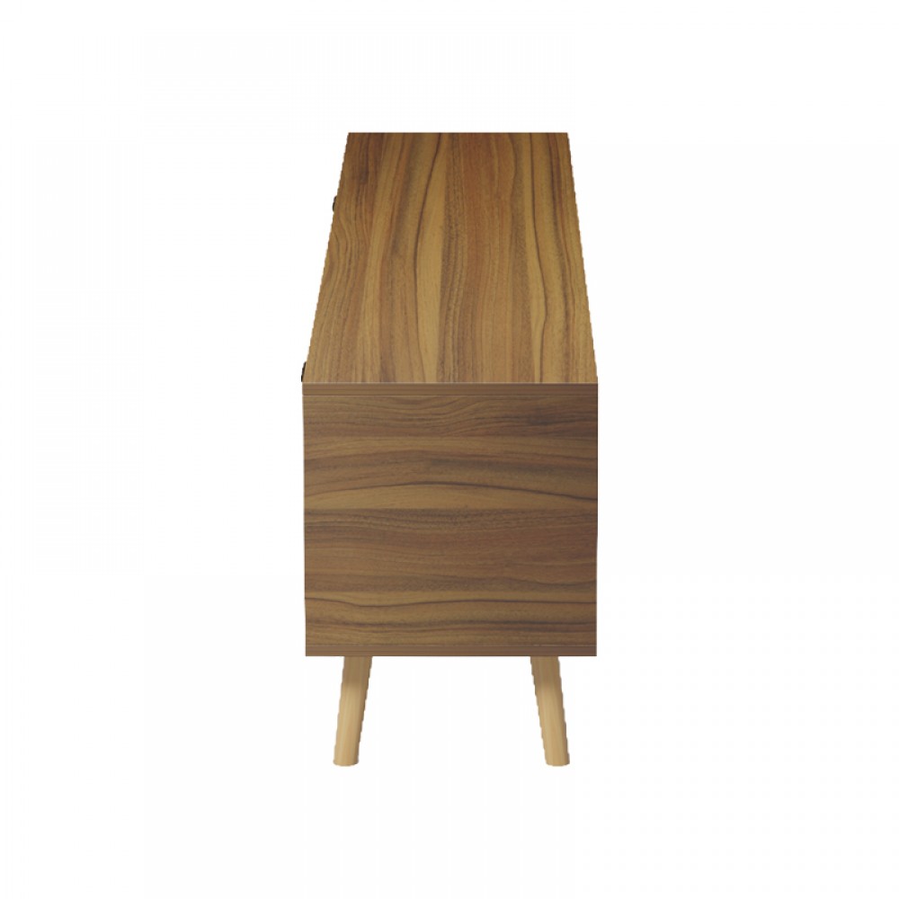 Έπιπλο τηλεόρασης Gorna pakoworld καρυδί 180x35x48.6εκ