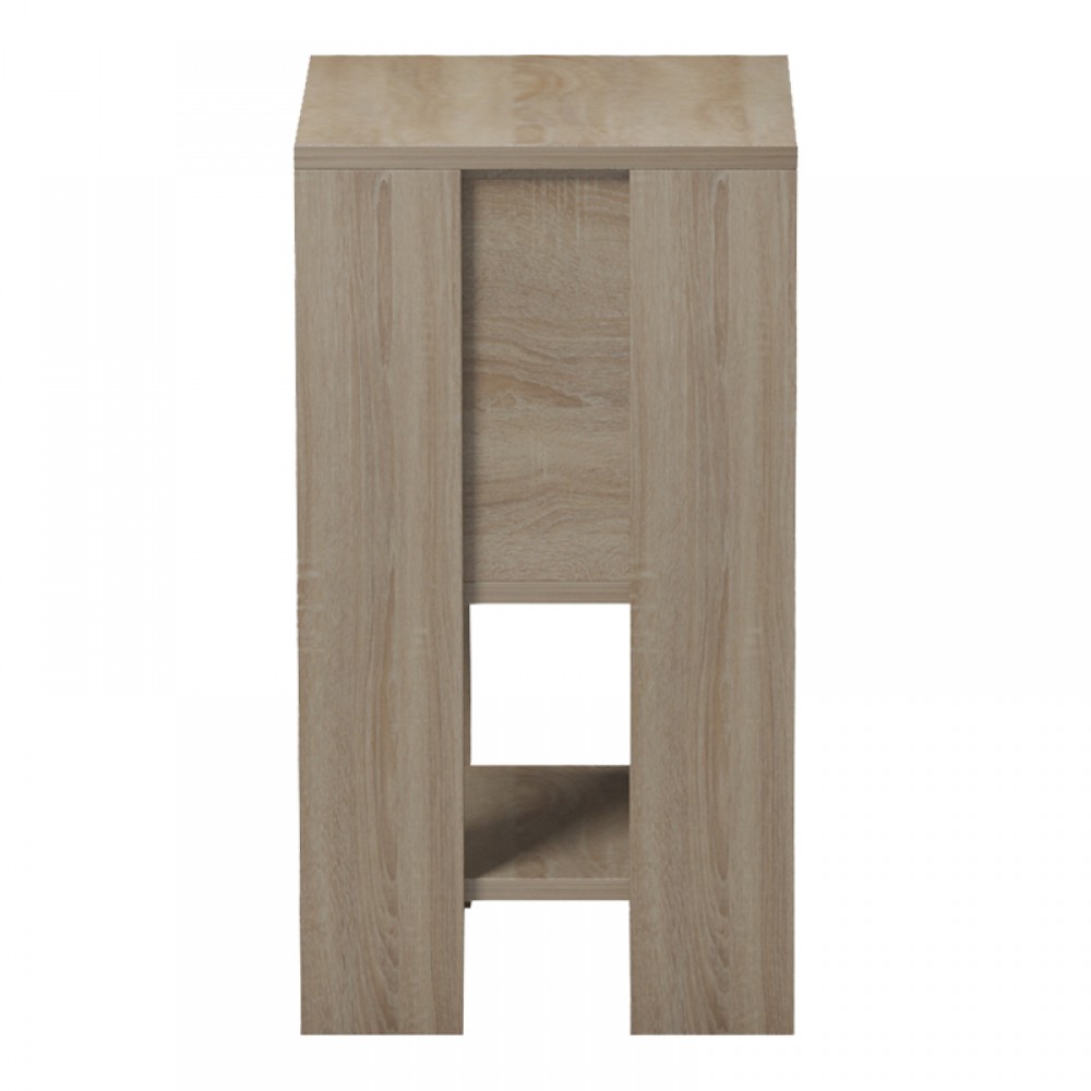 Κομοδίνο Reppo pakoworld sonoma 30x30x55εκ