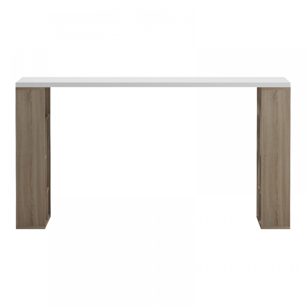 Γραφείο εργασίας Lovet pakoworld sonoma-λευκό 140x60x75εκ