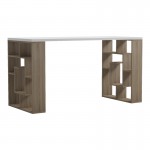 Γραφείο εργασίας Lovet pakoworld sonoma-λευκό 140x60x75εκ
