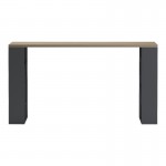 Γραφείο εργασίας Lovet pakoworld ανθρακί-sonoma 140x60x75εκ