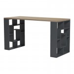 Γραφείο εργασίας Lovet pakoworld ανθρακί-sonoma 140x60x75εκ
