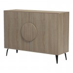 Μπουφές Gora pakoworld sonoma 110x35.5x82εκ