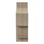 Ραφιέρα τοίχου Paralel pakoworld sonoma 70x22x65,5εκ