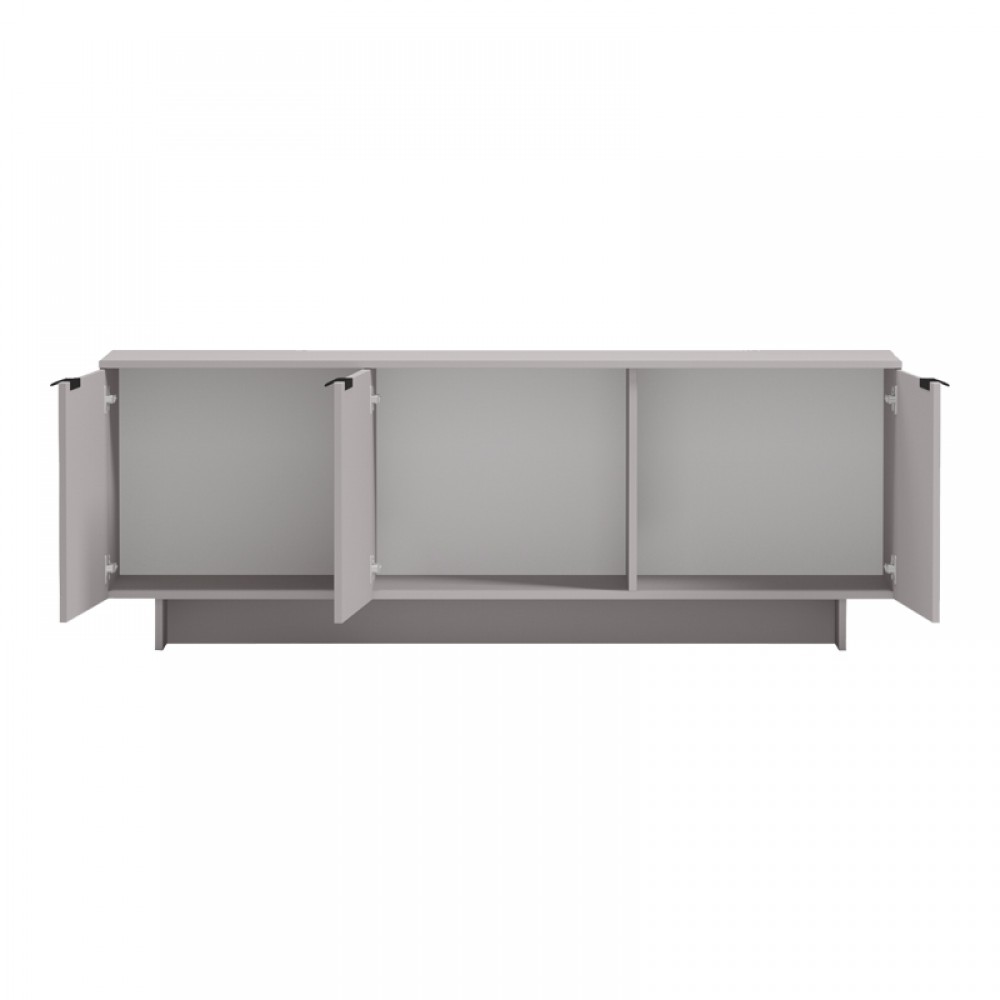 Έπιπλο τηλεόρασης Beldon pakoworld γκρι 150x42x55εκ