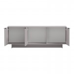 Έπιπλο τηλεόρασης Beldon pakoworld γκρι 150x42x55εκ