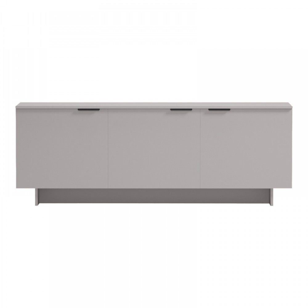 Έπιπλο τηλεόρασης Beldon pakoworld γκρι 150x42x55εκ