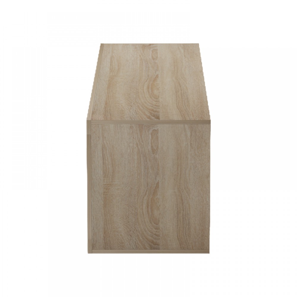 Έπιπλο τηλεόρασης Arbero pakoworld ανθρακί-sonoma 198x40x45εκ