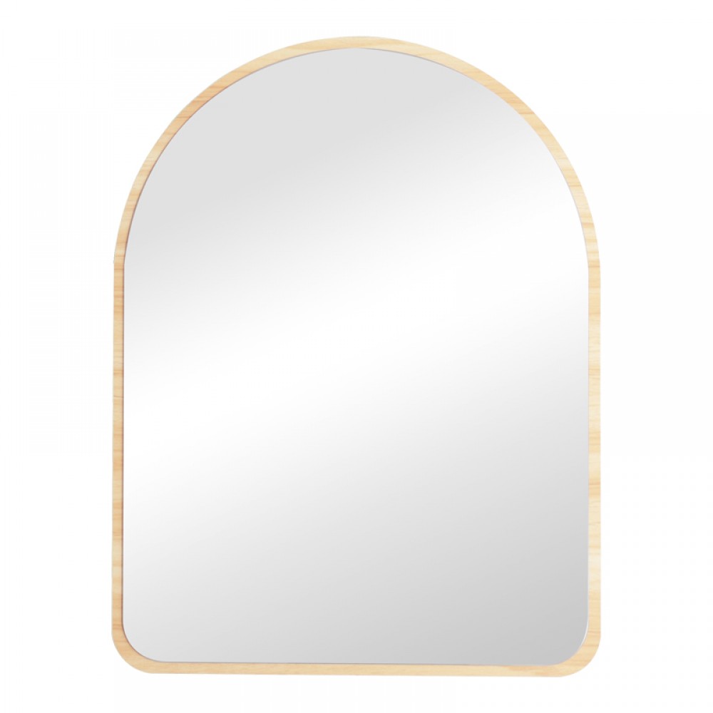 Καθρέπτης Selene pakoworld MDF σε φυσική απόχρωση 46x1.2x60 εκ