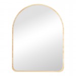 Καθρέπτης Selene pakoworld MDF σε φυσική απόχρωση 46x1.2x60 εκ
