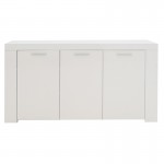 Μπουφές Joanna pakoworld λευκό 144x42x80εκ