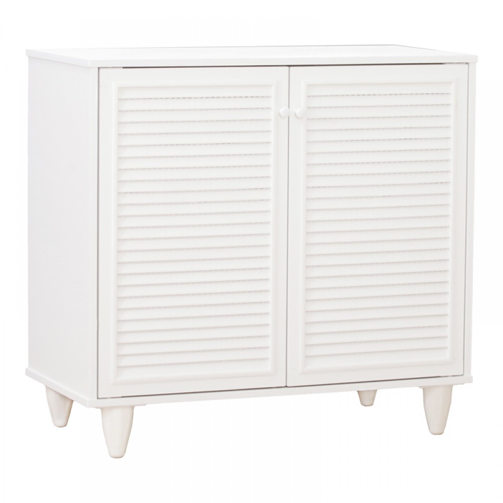 Παπουτσοθήκη-ντουλάπι Ronan pakoworld σε λευκή απόχρωση 70.5x35x66εκ