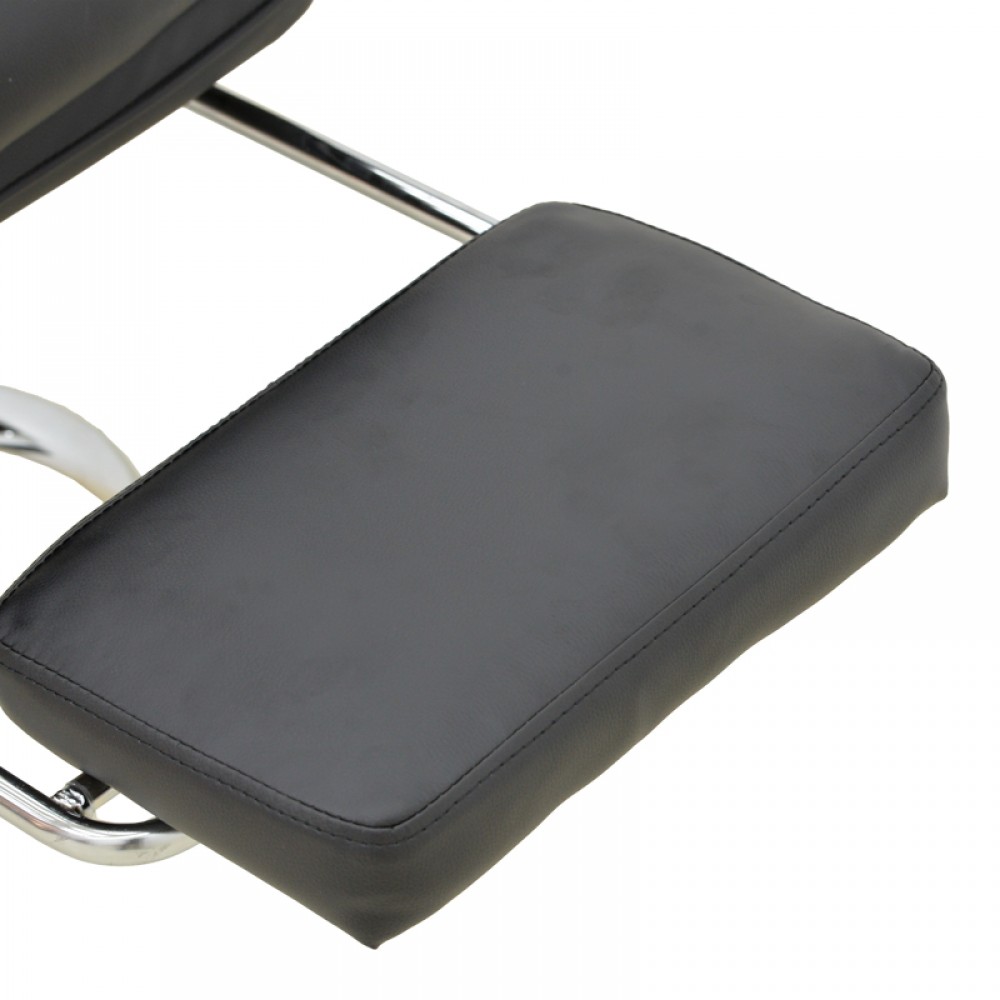 Καρέκλα γραφείου διευθυντή με υποπόδιο Zanci pakoworld pu μαυρο 70x66x112-120εκ