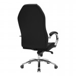 Καρέκλα γραφείου διευθυντή Ionia pakoworld μαύρο PU 67x49,5x115-123εκ